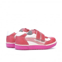 Buty dziecięce 16-2c różowe+białe