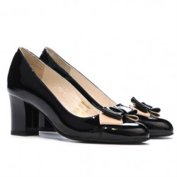 Eleganckie buty damskie 1265 czarny lakier