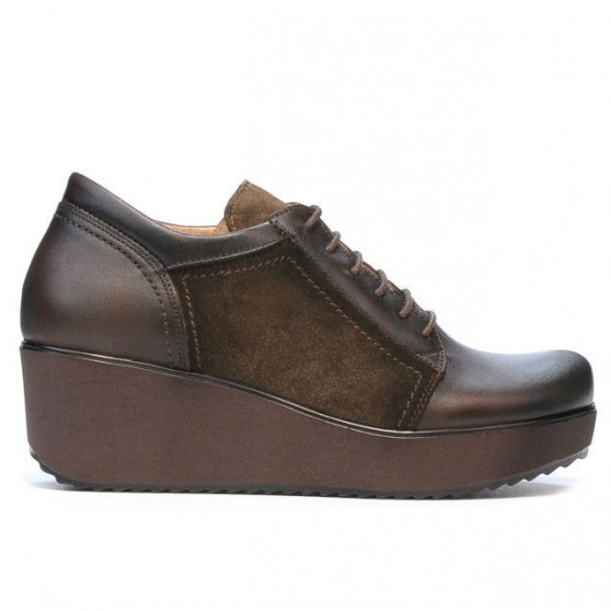Damskie buty casual 668 kawa połączone