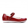 Dziecięce buty 151 lakier bordowy