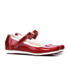 Dziecięce buty 151 lakier bordowy