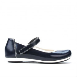 Dziecięce buty 151 lakierowane indygo