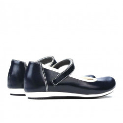 Dziecięce buty 151 lakierowane indygo
