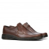 Eleganckie buty męskie 969 brązowe