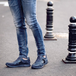 Męskie buty sportowe 846 indigo