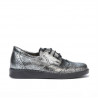 Buty dla małych dzieci 60c srebrne perłowe