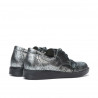 Buty dla małych dzieci 60c srebrne perłowe