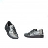 Buty dla małych dzieci 60c srebrne perłowe