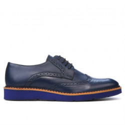 Męskie buty casual 831-1 indygo