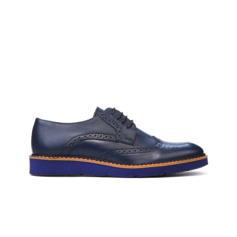 Męskie buty casual 831-1 indygo