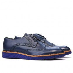 Męskie buty casual 831-1 indygo