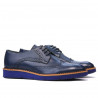 Męskie buty casual 831-1 indygo
