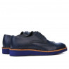 Męskie buty casual 831-1 indygo