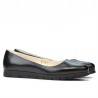 Baletki damskie 677-1 czarne