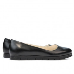 Baletki damskie 677-1 czarne
