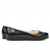 Baletki damskie 677-1 czarne