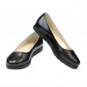 Baletki damskie 677-1 czarne
