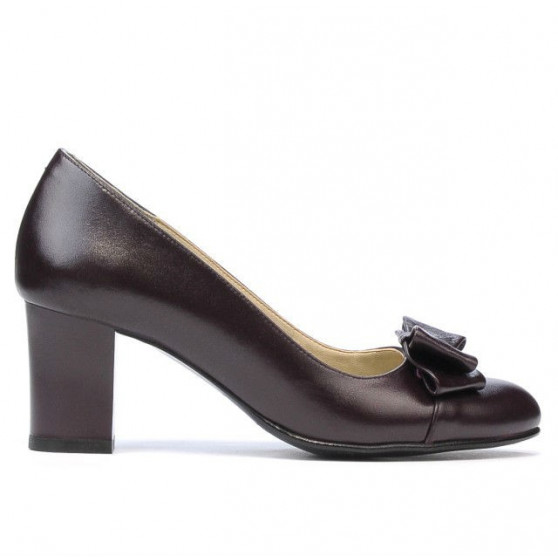 Eleganckie damskie buty 1265 bordo