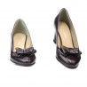 Eleganckie damskie buty 1265 bordo