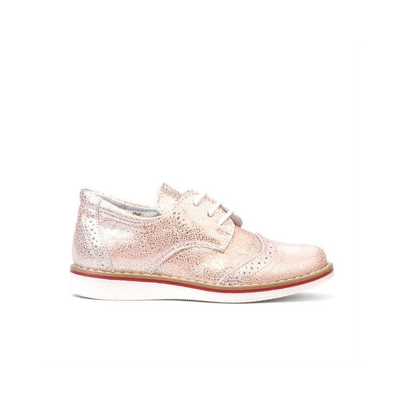 Małe buty dla dzieci 60c perłowy puder