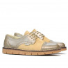 Damskie buty casual 7001-1 piasek kombinowany