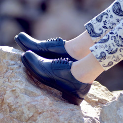 Damskie buty casualowe 683 a indigo