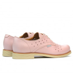Damskie buty casual 678 pudrowe