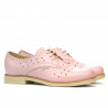 Damskie buty casual 678 pudrowe