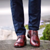 Eleganckie buty męskie 828-1 a brązowe