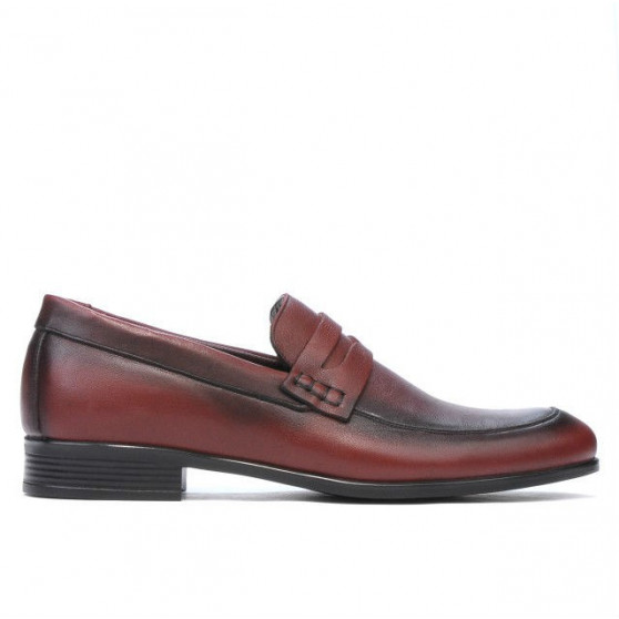 Casualowe / eleganckie buty męskie 875 a bordo