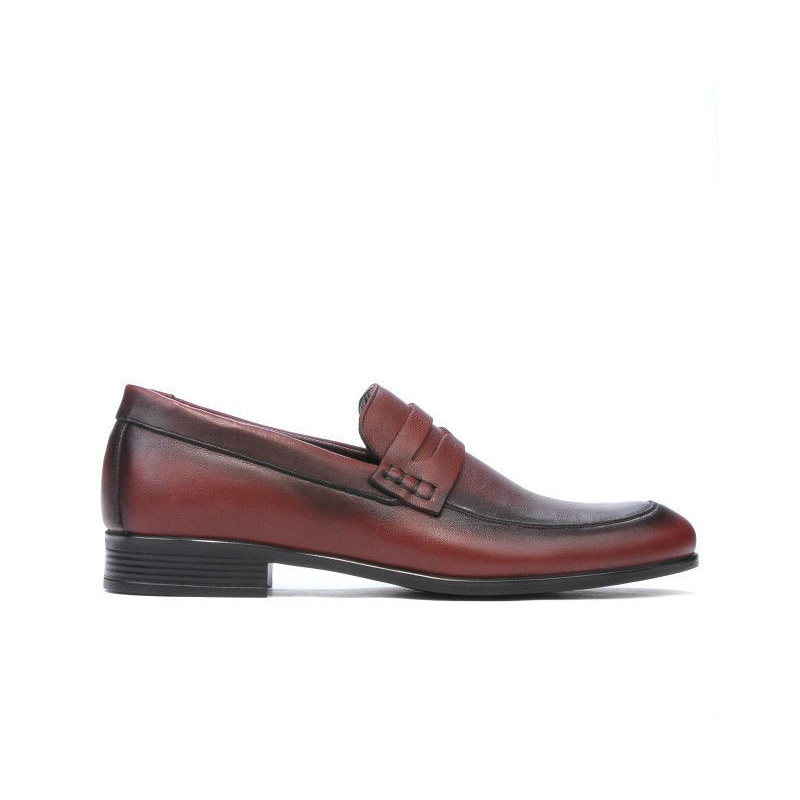 Casualowe / eleganckie buty męskie 875 a bordo