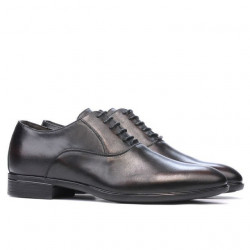 Eleganckie buty męskie 876 a brązowe