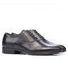 Eleganckie buty męskie 876 a brązowe