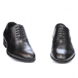 Eleganckie buty męskie 876 a brązowe