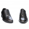 Eleganckie buty męskie 876 a brązowe