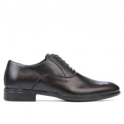 Eleganckie buty męskie 876 a brązowe