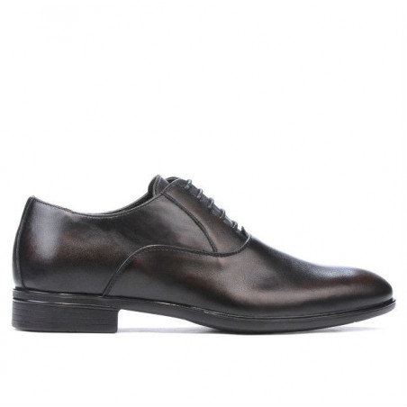 Eleganckie buty męskie 876 a brązowe