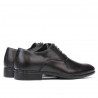Eleganckie buty męskie 876 a brązowe