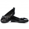 Damskie baleriny 638 czarne