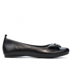 Damskie baleriny 638 czarne