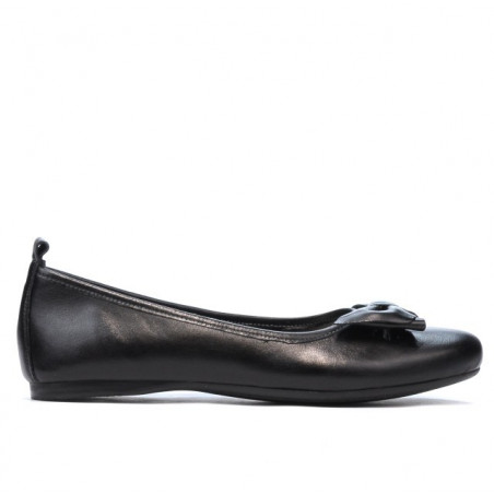 Damskie baleriny 638 czarne