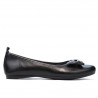Damskie baleriny 638 czarne