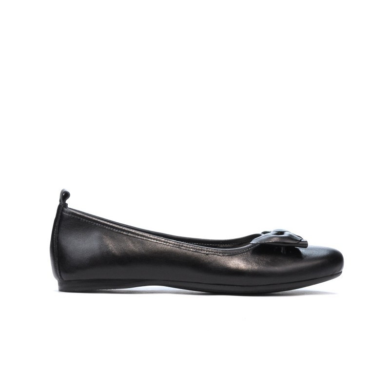 Damskie baleriny 638 czarne