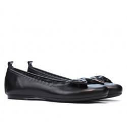 Damskie baleriny 638 czarne