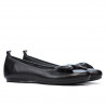 Damskie baleriny 638 czarne