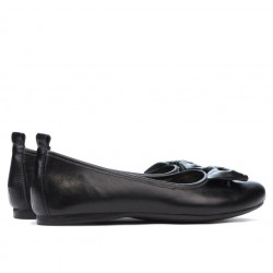 Damskie baleriny 638 czarne