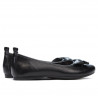 Damskie baleriny 638 czarne