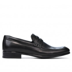 Buty casual / eleganckie męskie 875 czarne