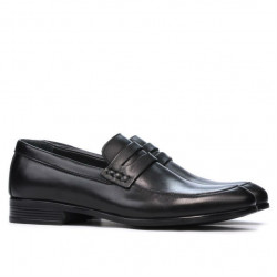 Buty casual / eleganckie męskie 875 czarne