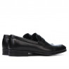 Buty casual / eleganckie męskie 875 czarne